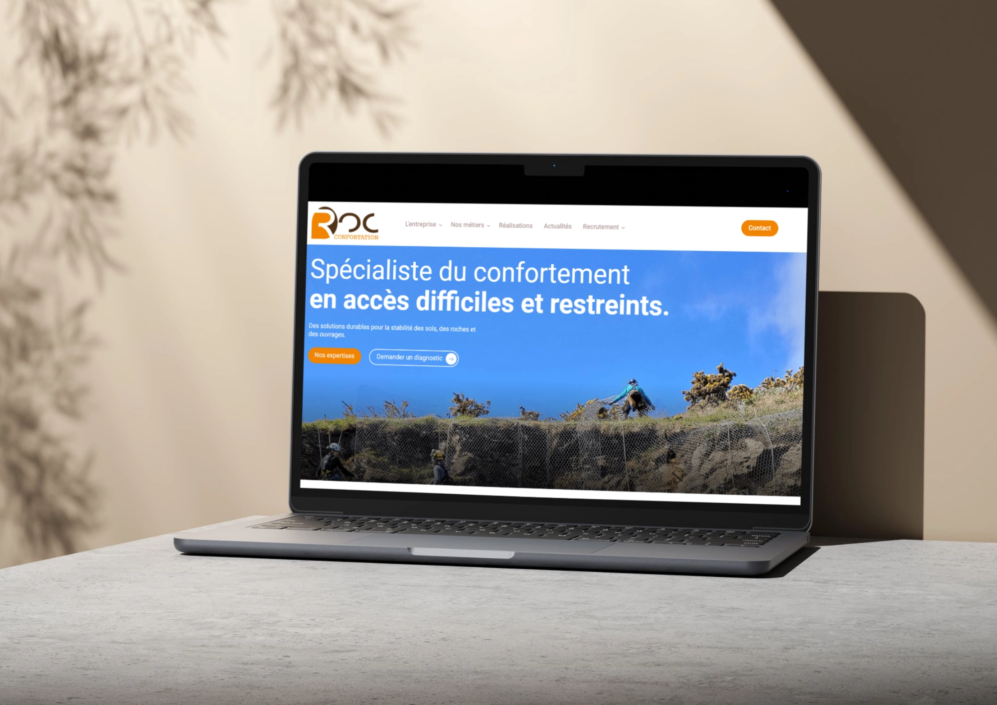 ROC Confortation lance son nouveau site internet : les travaux spéciaux du BTP à portée de clic