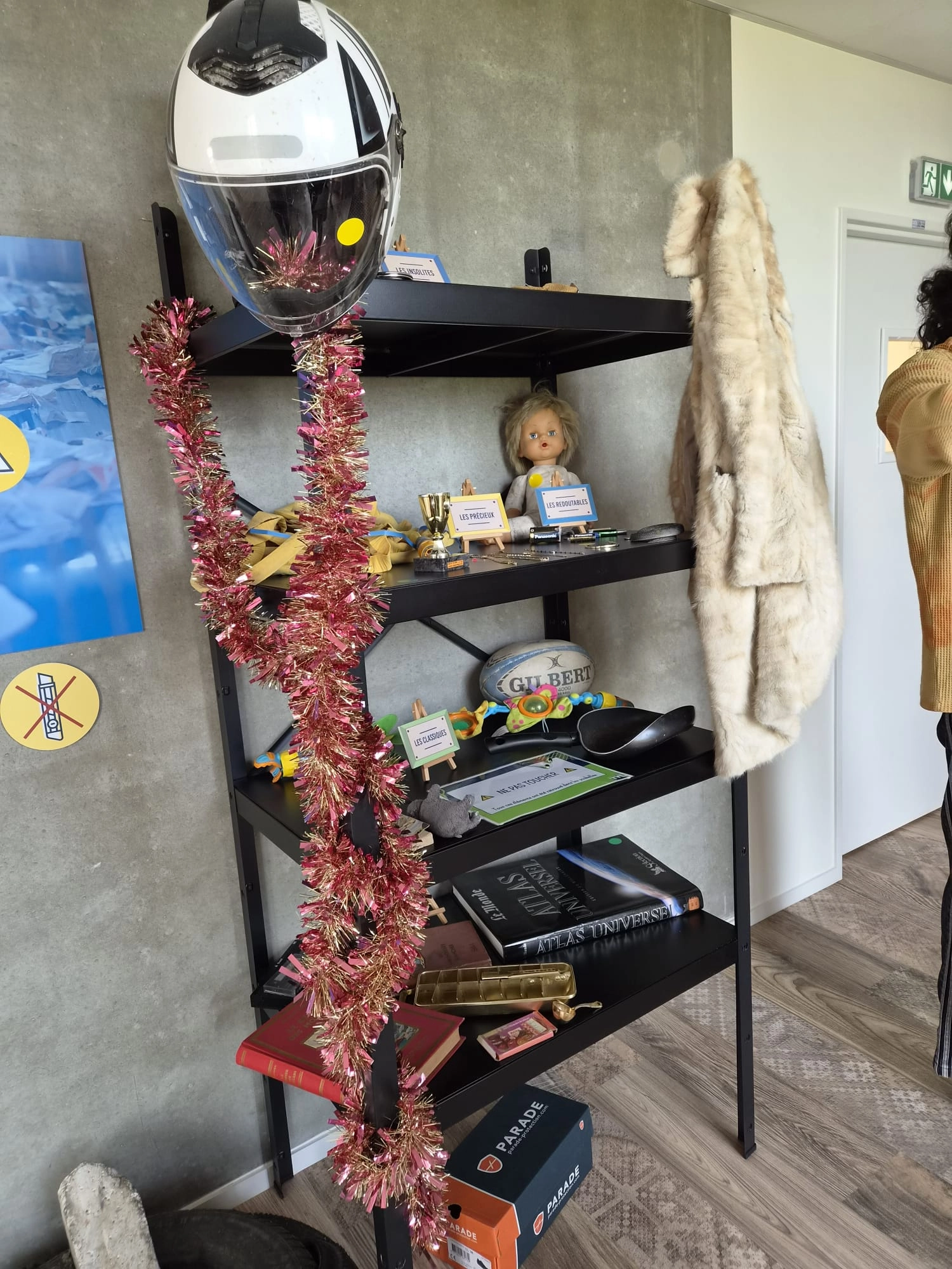 Objets insolites trouvés au recyclage