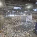 Arrivage des déchets